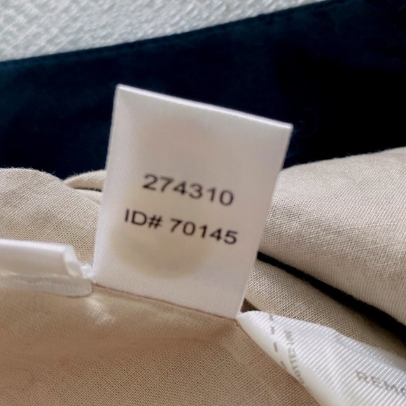 Eyelet Lace Black Pencil Skirt with Pockets EUC Midi Ann Taylor Brand - Picture 12 of 13